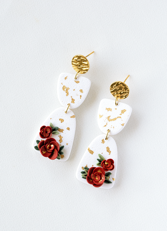 SYDNEY MISTLE BLOOM dangles